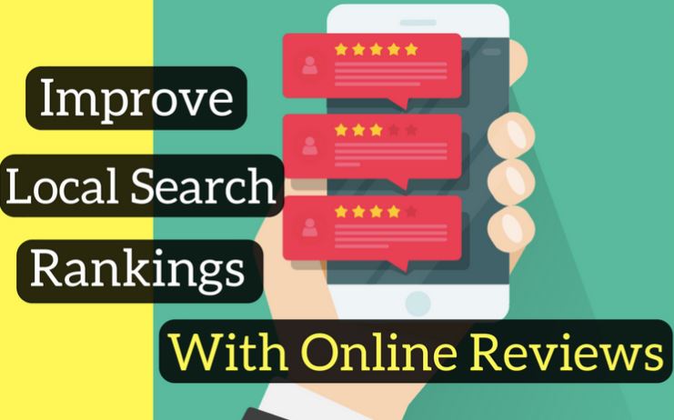 Local Search Ranking with Online Reviews