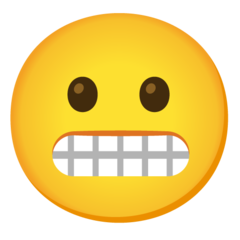 Snapchat Grimacing Face Emoji