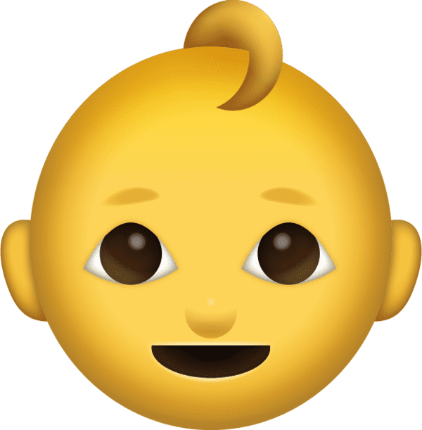 Snapchat Baby Face Emoji
