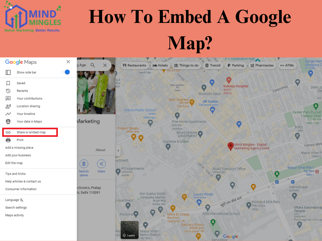 How To Embed A Google Map
